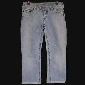 Silver Capri Jeans Womens 'TUESDAY' Size 30